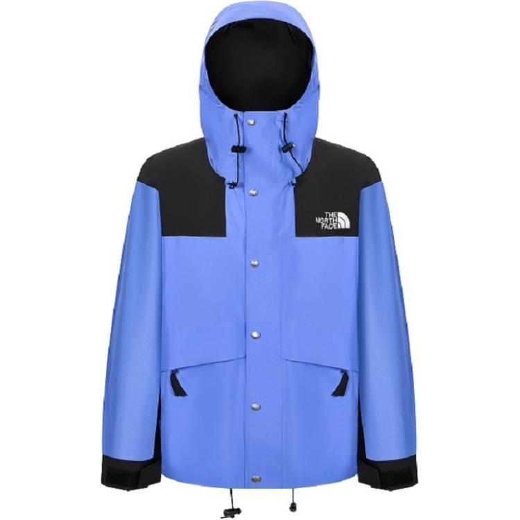 TNF 1986 Series Logo Hooded Waterproof Jacket Unisex Solar Blue NF0A7UR9-QBO