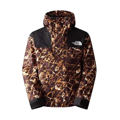 TNF 1986 Series Waterproof Windbreaker Jacket in Coffee Color. NF0A7UR9-OS3