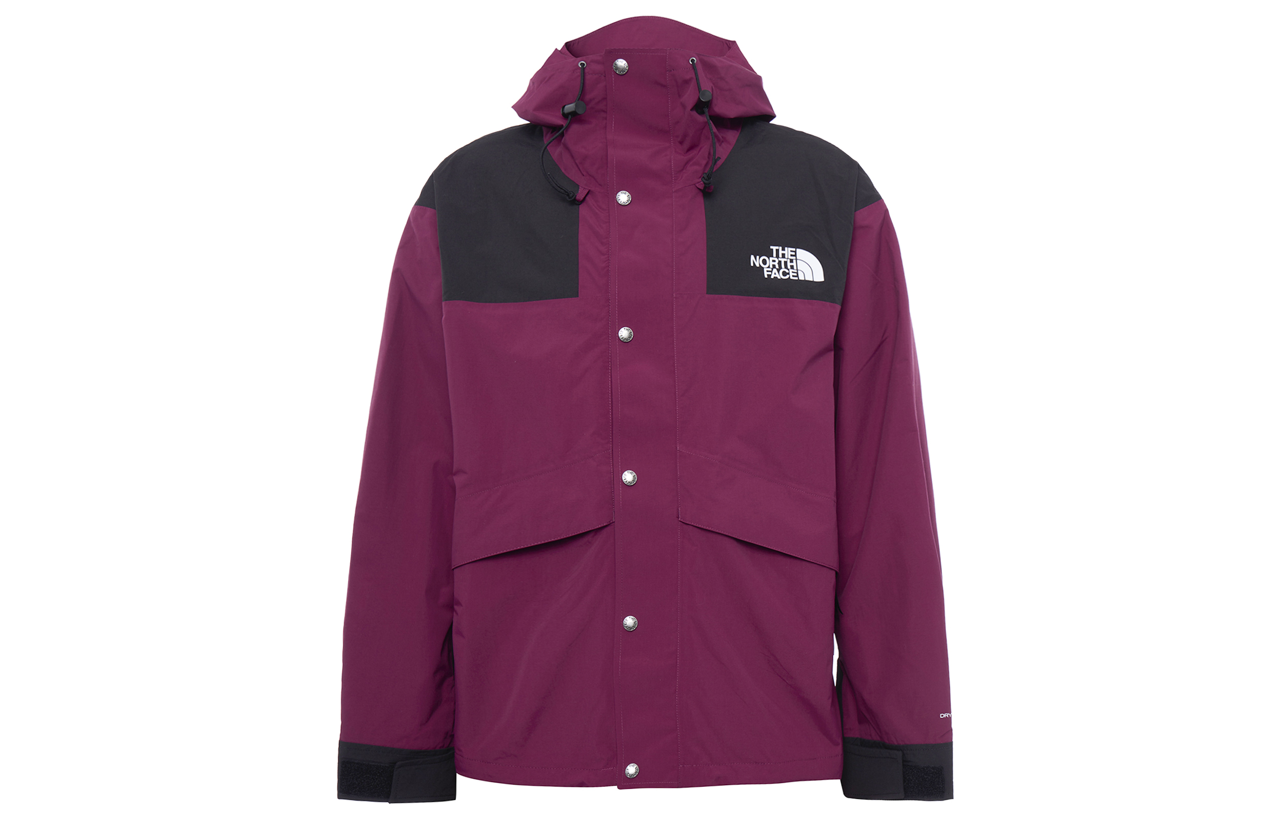 TNF 1986 Urban Exploration Purple Colorblock Logo Windbreaker Jacket NF0A7UR9-KK9
