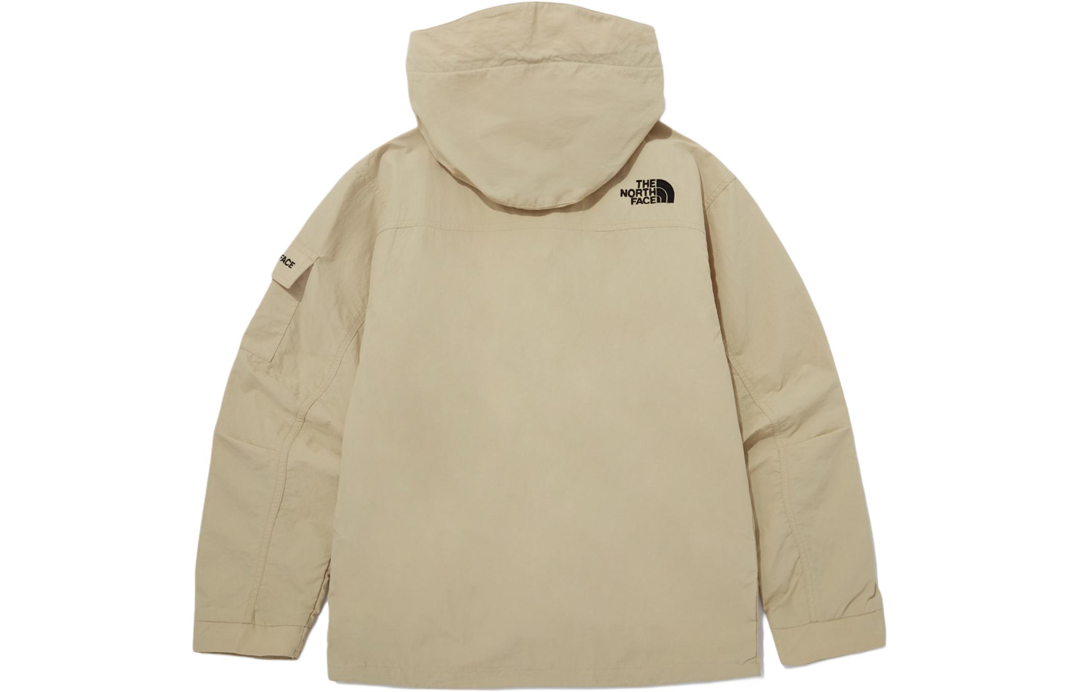 TNF 1990 Free Jacket Khaki Logo Print Hooded Long Sleeve Jacket NJ3BQ00D 圖 3