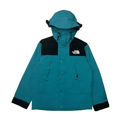 TNF 1990 GTX Color Block Logo Embroidered Hoodie Coups Blue-Unisex NI2GN06E