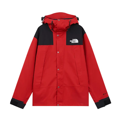 TNF 1990 GTX GTX Logo Embroidered Red Hooded Jacket Unisex NI2GL51B