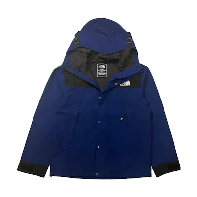TNF 1990 GTX Logo Print Hooded Jacket Blue Outerwear NI2GN02C