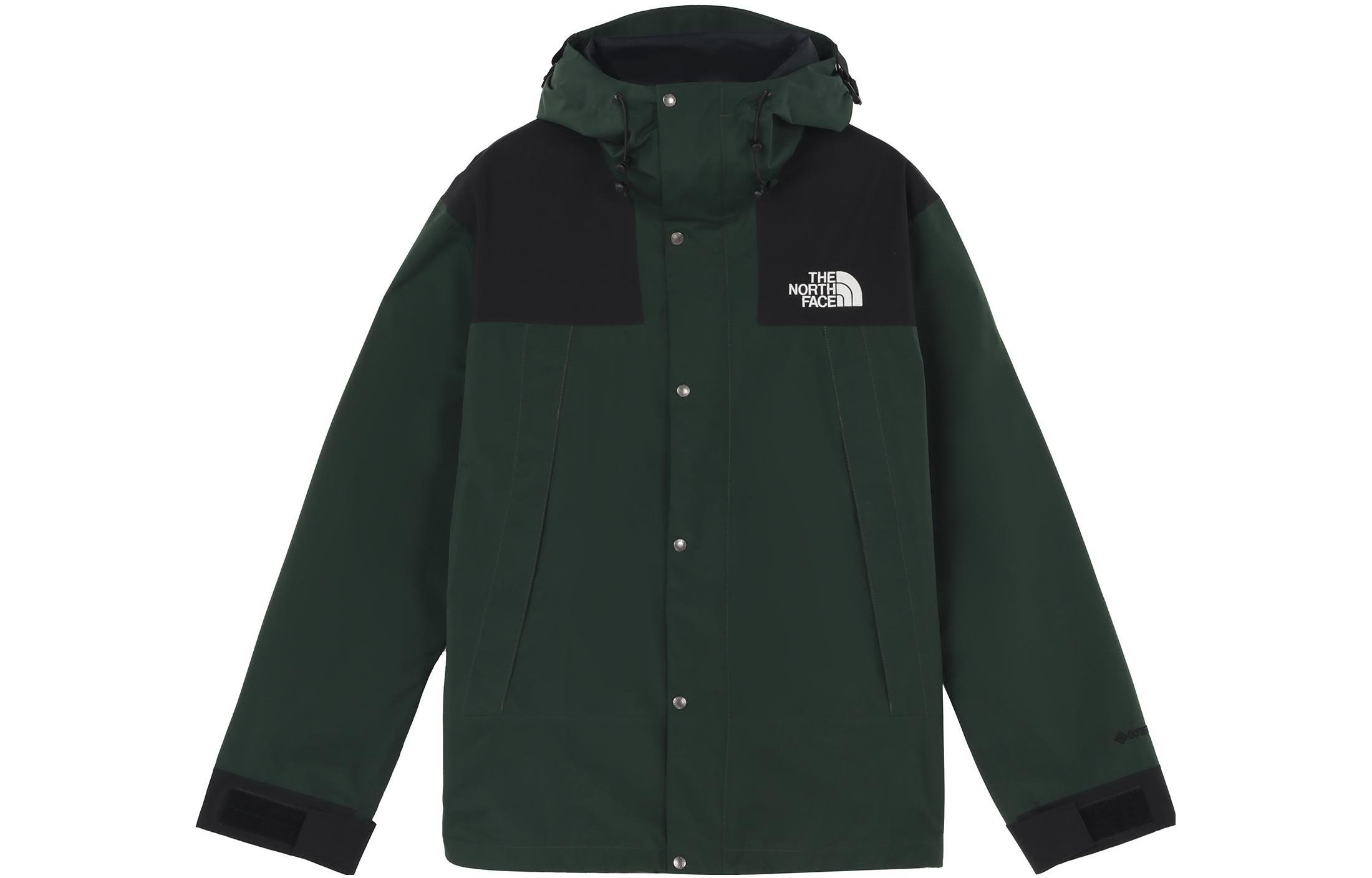 The North Face 1990 GTX Mountain Logo Colorblock Hiking Jacket Green NI2GN05E