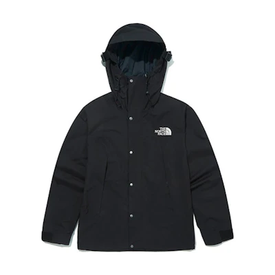 TNF 1990 Mountain Black Hooded Outdoor Jacket Fall Edition NI2GL53A