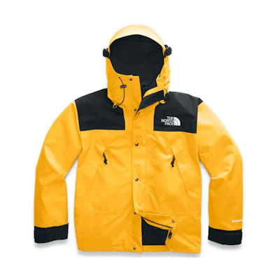 TNF 1990 Mountain GORE-TEX Yellow Jacket Outdoor Raincoat NF0A3XEJ-70M