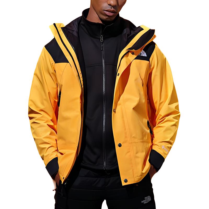 TNF 1990 Mountain Jacket Unisex Waterproof Yellow NF0A496R-70M