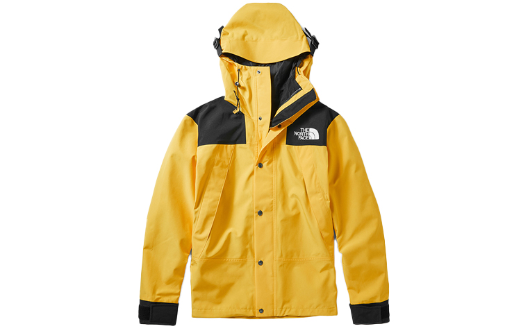 TNF 1990 Mountain Jacket Unisex Yellow - Waterproof Windproof Shell 4R51-70M
