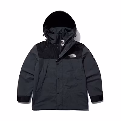 TNF 1990 Retro Colorblock Hoodie Jacket Unisex - Dark Grey NJ4HL02M