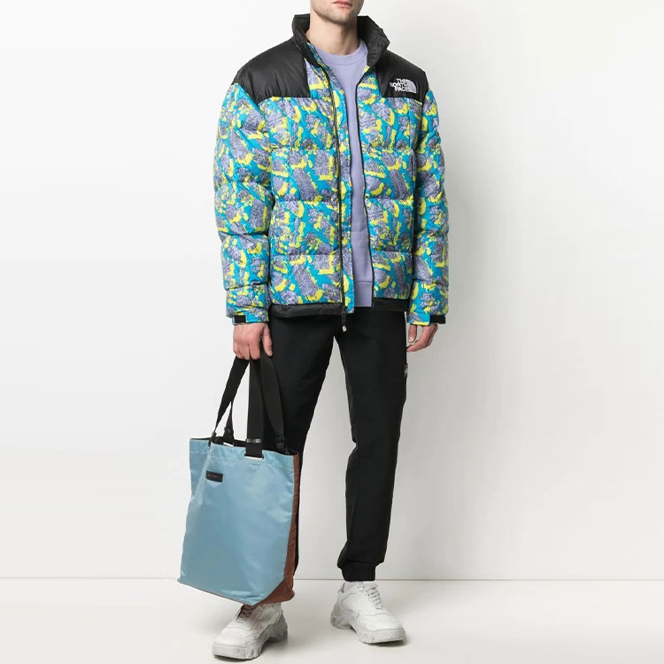 Lookbook The North Face 1990 Series Lhotse Jacket 700 Fill Floral Down Winter Coat. NF0A3Y23-05B