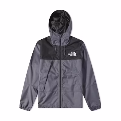 TNF 1990 Series Logo Print Hooded Zip Jacket - Gray NF0A2S51-174