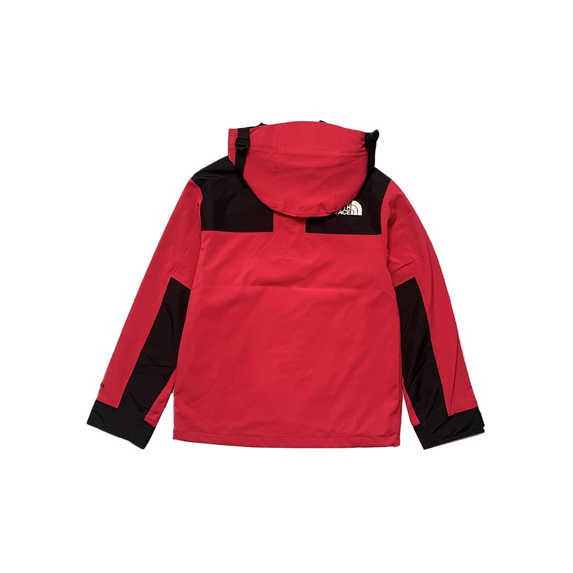 Lookbook The North Face 1990 Series Logo Print Waterproof Jacket Red (Unisex). NI2GN40F