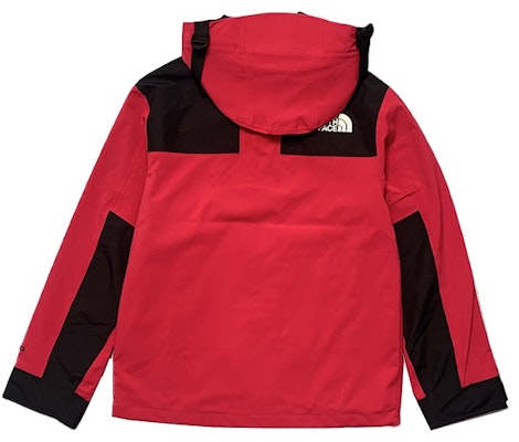 The North Face 1990 Series Logo Print Waterproof Jacket Red (Unisex). NI2GN40F Lookbook The North Face 1990 Series Logo Print Waterproof Jacket Red (Unisex). NI2GN40F