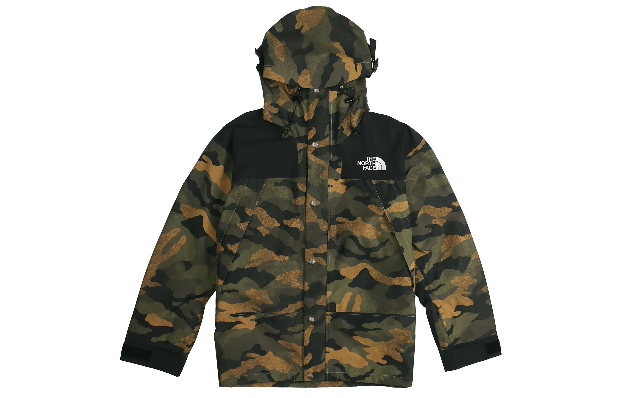 The North Face 1990 Series Mountain Jacket GORE-TEX Camo Rain Jacket NF0A3XEJ-F32
