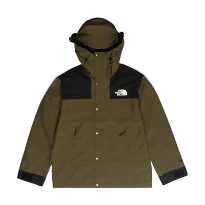 TNF 1990 Series Outdoor Colorblock Hoodie Jacket Army Green Unisex NI2GN40D