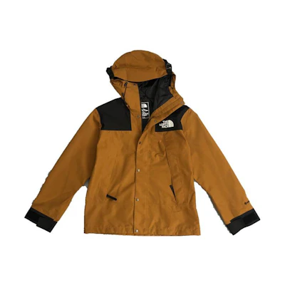 TNF 1990 Series Yellow Logo Print Zip Hoodie Jacket Unisex NI2GN04F
