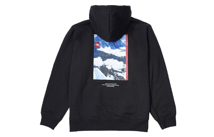 TNF 1992 30th Anniversary Snow Mountain Hoodie Black Unisex NF0A7WTE-KY4