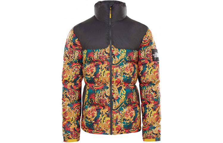 TNF 1992 Nuptse Floral Printed Puffer Jacket Multicolor NF0A2ZWE9XP