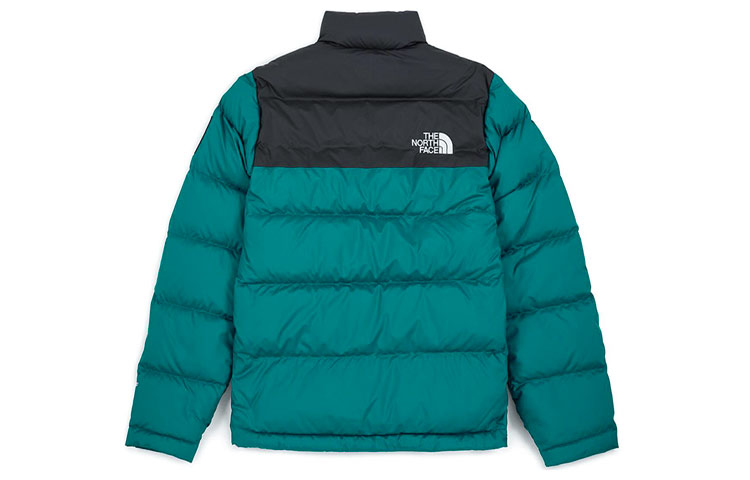 TNF 1992 Nuptse Jacket Asphalt Grey Colorblock Puffer Lake Blue Unisex. T92ZWE-7RD 圖 3