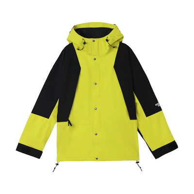 TNF 1994 Mountain Light Jacket Retro Waterproof Unisex Yellow Green NF0A4R52-JE3