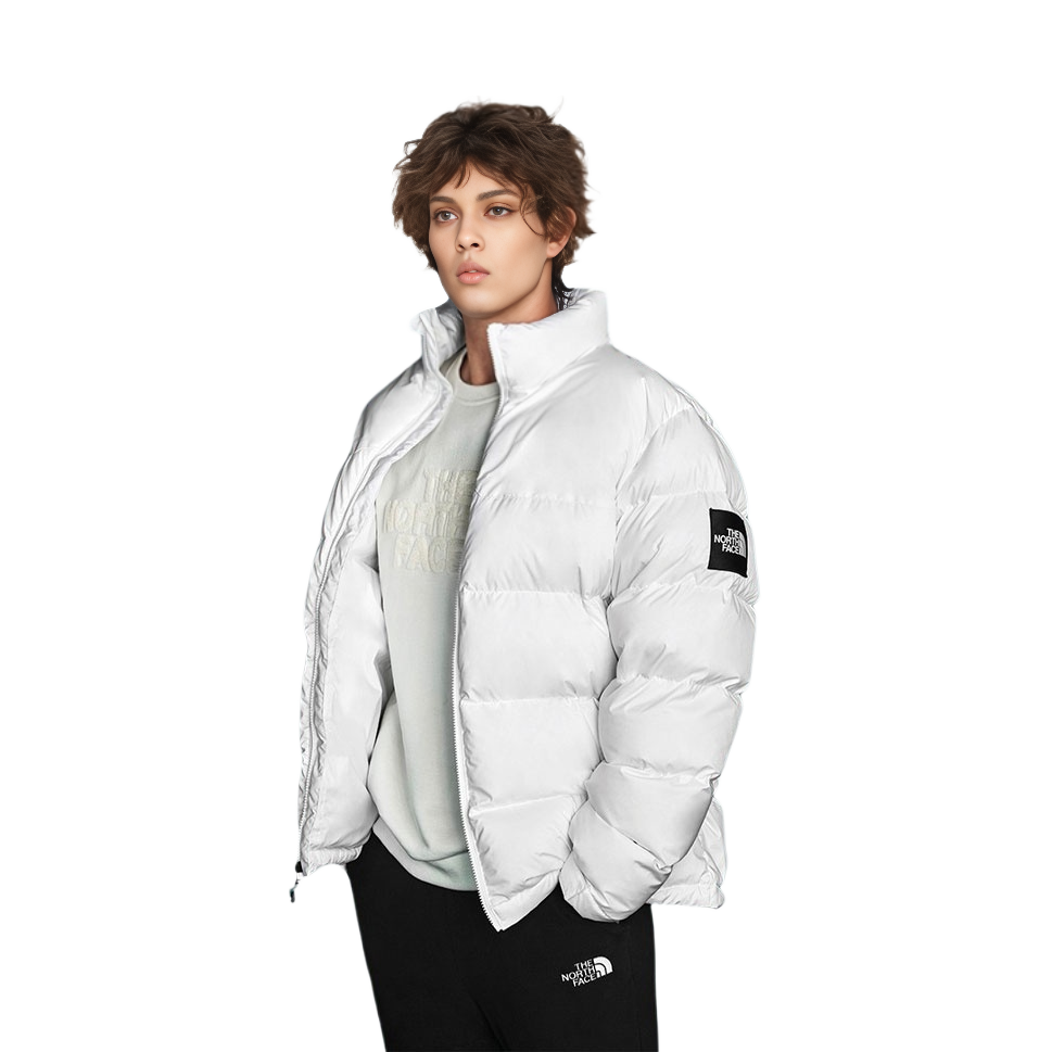 TNF 1994 Nuptse 1992 White Logo Puffer Jacket Unisex. NJ1DK57A 圖 4