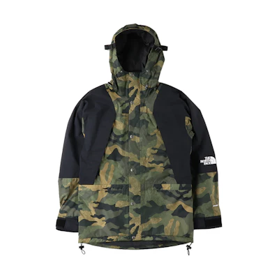TNF 1994 Retro Mountain Light Jacket Green Camo EU Version T93XEE-F32