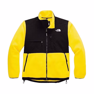 TNF 1995 Retro Colorblock Fleece Jacket Lemon Yellow - NF0A3XCD-DW9