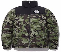 The North Face 1996 Camo Puffer Jacket Green Winter Warm Coat NJ1DP76C The North Face 1996 Camo Puffer Jacket Green Winter Warm Coat NJ1DP76C