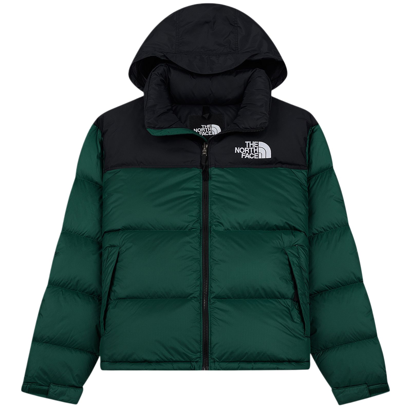 TNF 1996 Collection Green Hooded Puffer Jacket 700 Fill Unisex T93C8D-N3P