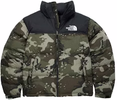 The North Face 1996 Eco Nuptse Camo Colorblock Packable Puffer Jacket Unisex Beige NJ1DM62H The North Face 1996 Eco Nuptse Camo Colorblock Packable Puffer Jacket Unisex Beige NJ1DM62H