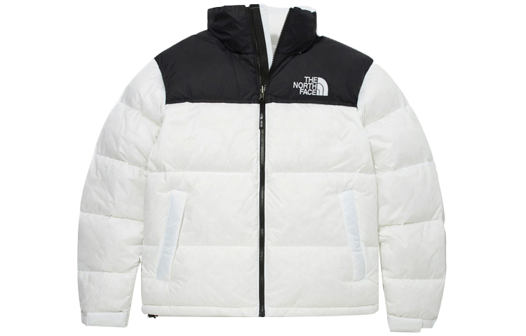 TNF 1996 Eco Nuptse Goose Down Jacket Unisex White NJ1DM62D