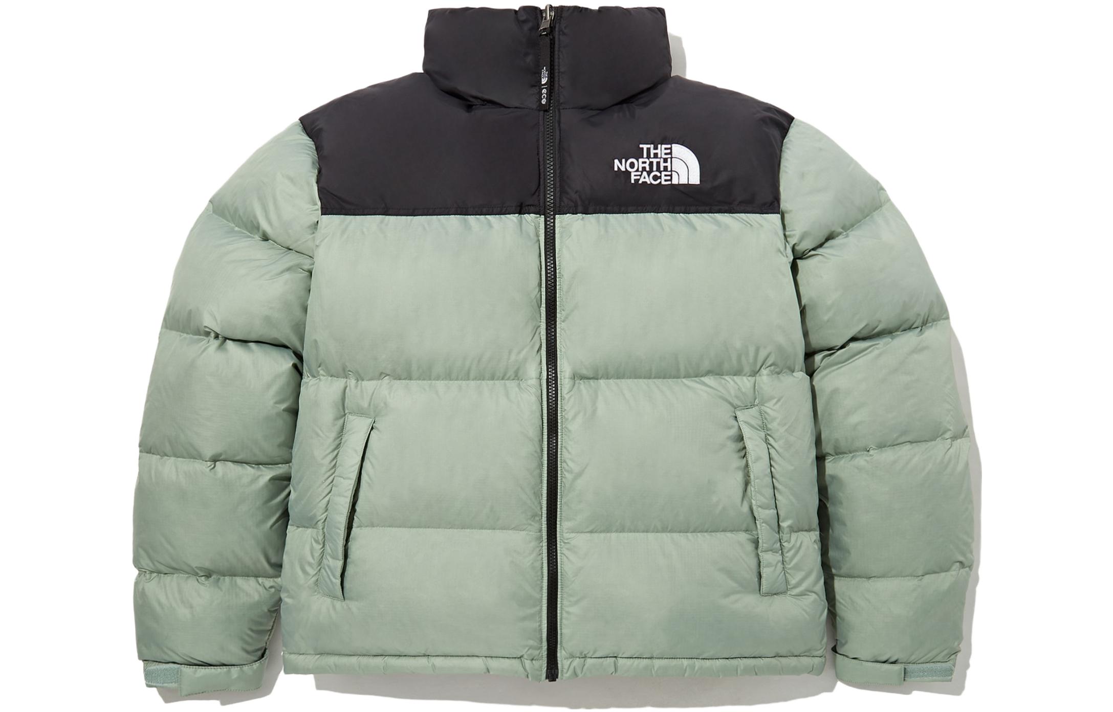 The North Face 1996 Eco Nuptse Jacket Green - Unisex Winter Puffer Jacket NJ1DP75G