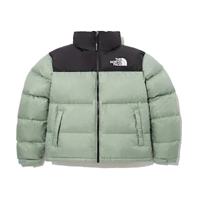 TNF 1996 Eco Nuptse Jacket Green - Unisex Winter Puffer Jacket NJ1DP75G