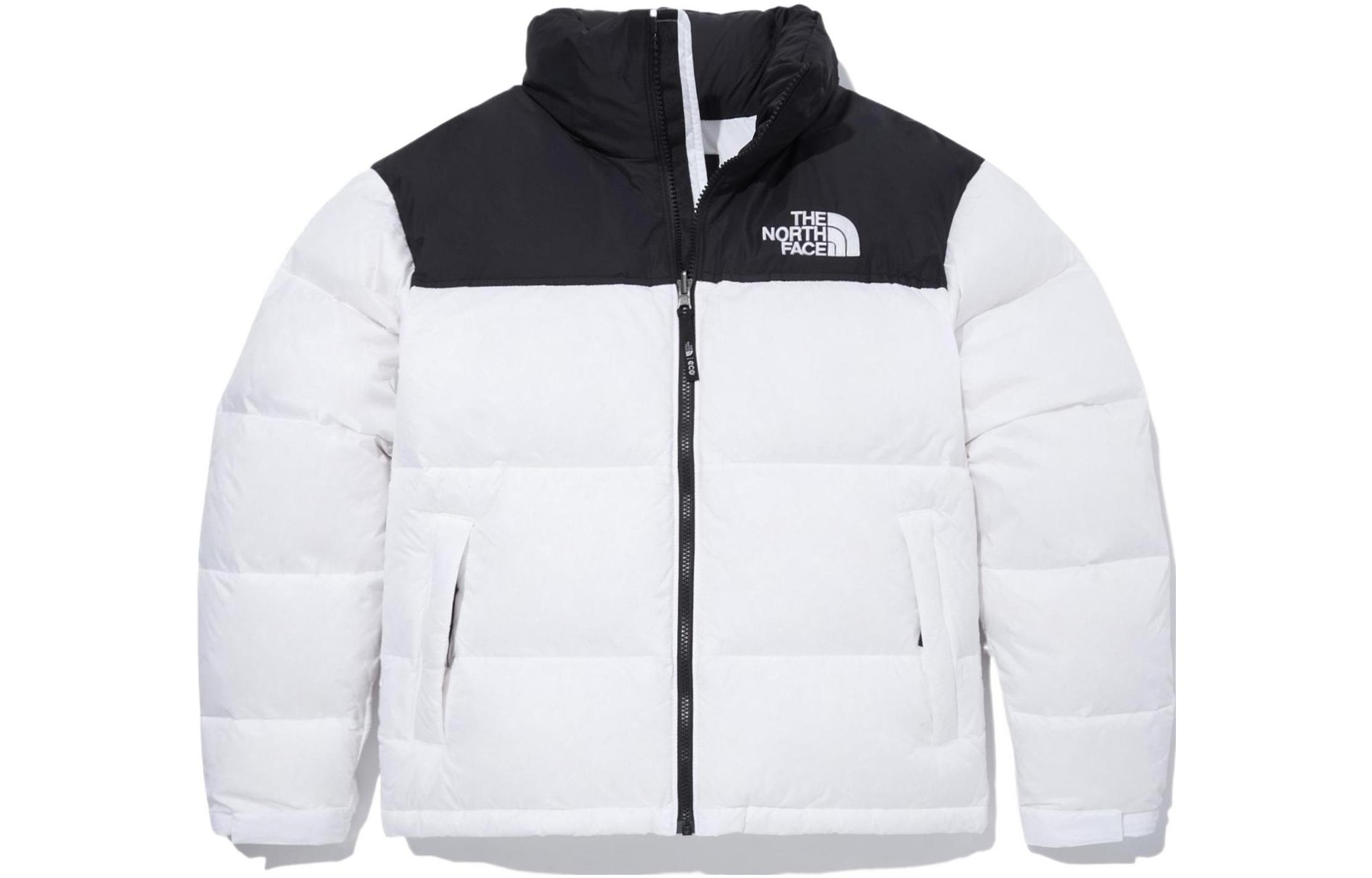 TNF 1996 Eco Nuptse Jacket White Unisex Winter Puffer Coat NJ1DN55C