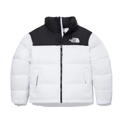 TNF 1996 Eco Nuptse Jacket White Unisex Winter Puffer Coat NJ1DN55C