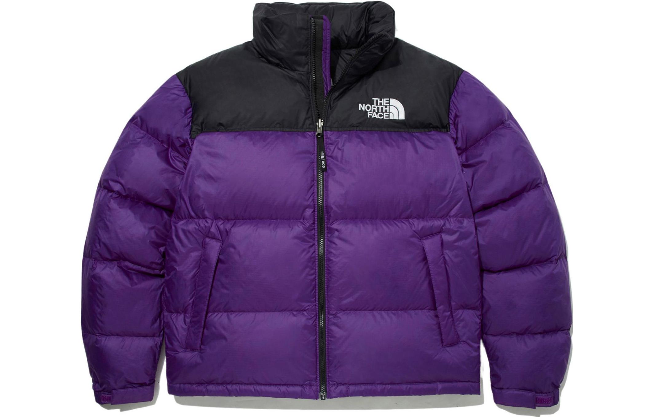 The North Face 1996 Eco Nuptse Logo Puffer Jacket Unisex Purple NJ1DN55D