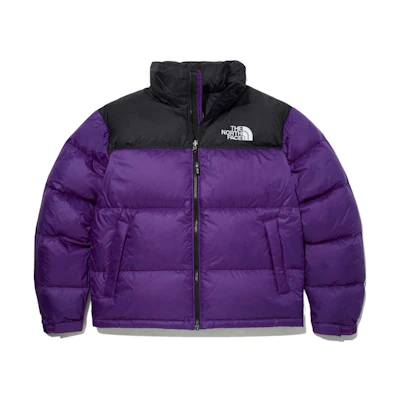 TNF 1996 Eco Nuptse Logo Puffer Jacket Unisex Purple NJ1DN55D
