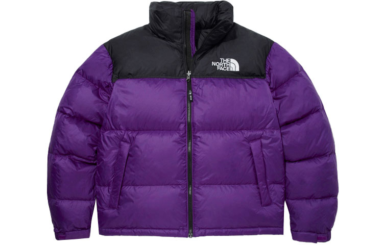 The North Face 1996 Eco Nuptse Logo Puffer Jacket Purple Unisex Winter Outdoor NJ1DM62F