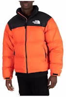 The North Face 1996 FW22 Nuptse Logo Puffer Jacket 700 Fill Orange Mens NF0A3C8D-474 The North Face 1996 FW22 Nuptse Logo Puffer Jacket 700 Fill Orange Mens NF0A3C8D-474
