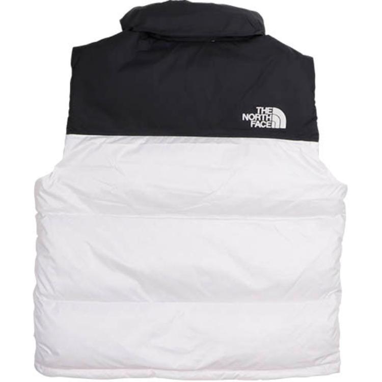 The North Face 1996 Icon 700 Down Vest Black/White Colorblock NF0A3JQQ-LA9