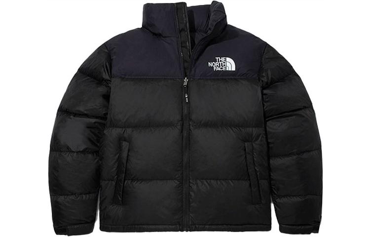 TNF 1996 Logo Embroidered Packable Black Puffer Jacket Unisex NJ1DN55A