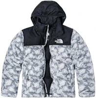 The North Face 1996 Nuptse Camo Logo Waterproof Down Jacket Unisex Grey NF0A3C8D-II6 The North Face 1996 Nuptse Camo Logo Waterproof Down Jacket Unisex Grey NF0A3C8D-II6