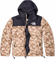 The North Face 1996 Nuptse Camo Logo Waterproof Goose Down Jacket Brown NF0A3C8D-II7 The North Face 1996 Nuptse Camo Logo Waterproof Goose Down Jacket Brown NF0A3C8D-II7