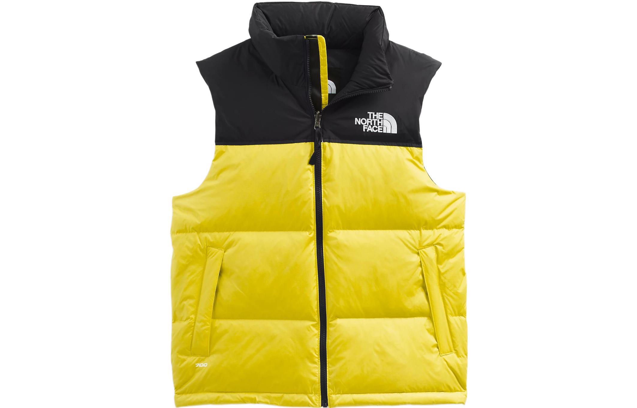 The North Face 1996 Nuptse Colorblock Logo Print Zip Vest Men NF0A3JQQ-760