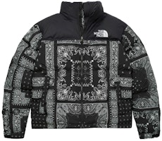 The North Face 1996 Nuptse Down Print Zip Jacket Winter Black NJ1DM96A The North Face 1996 Nuptse Down Print Zip Jacket Winter Black NJ1DM96A