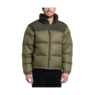 TNF 1996 Nuptse Green Puffer Jacket Winter Collection NF0A3YRJ-R70