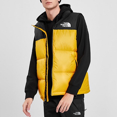 THE NORTH FACE 1996 經典戶外撞色羽絨背心 黃色 男女通用 NF0A4NCI-70M Purchase THE NORTH FACE 1996 經典戶外撞色羽絨背心 黃色 男女通用 NF0A4NCI-70M