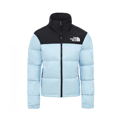 TNF 1996 Nuptse Multicolor Puffer Jacket Carolina Blue Unisex NF0A3XEO-JH5