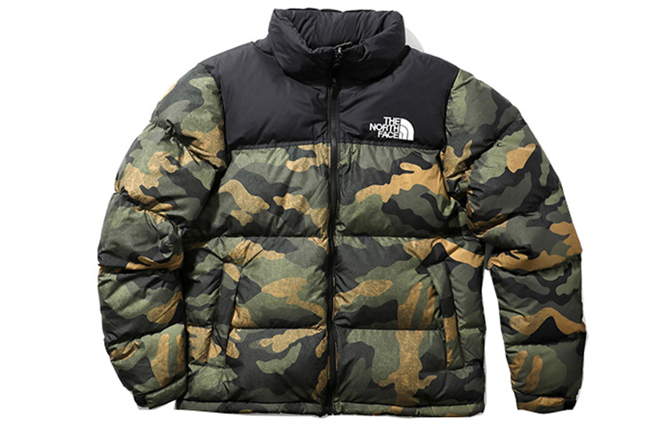 THE NORTH FACE 1996 Nuptse Puffer Jacket Camo Unisex Winter Edition China 496S-F32