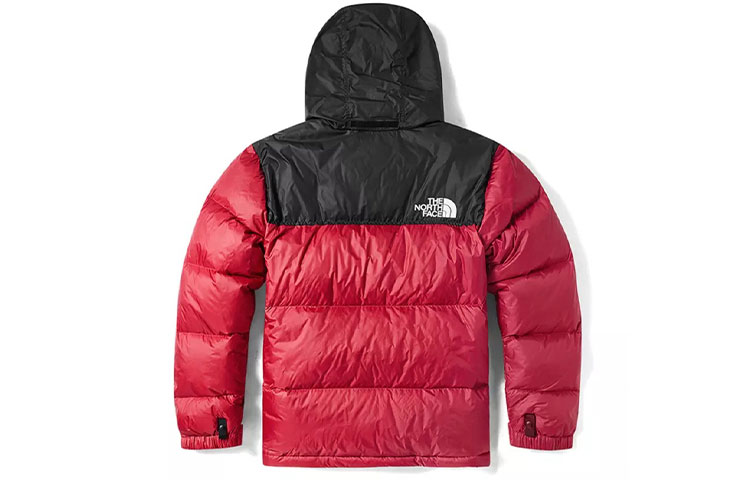TNF 1996 Nuptse Red Puffer Jacket Windproof Waterproof Unisex Winterwear NF0A4NCH-682 圖 3